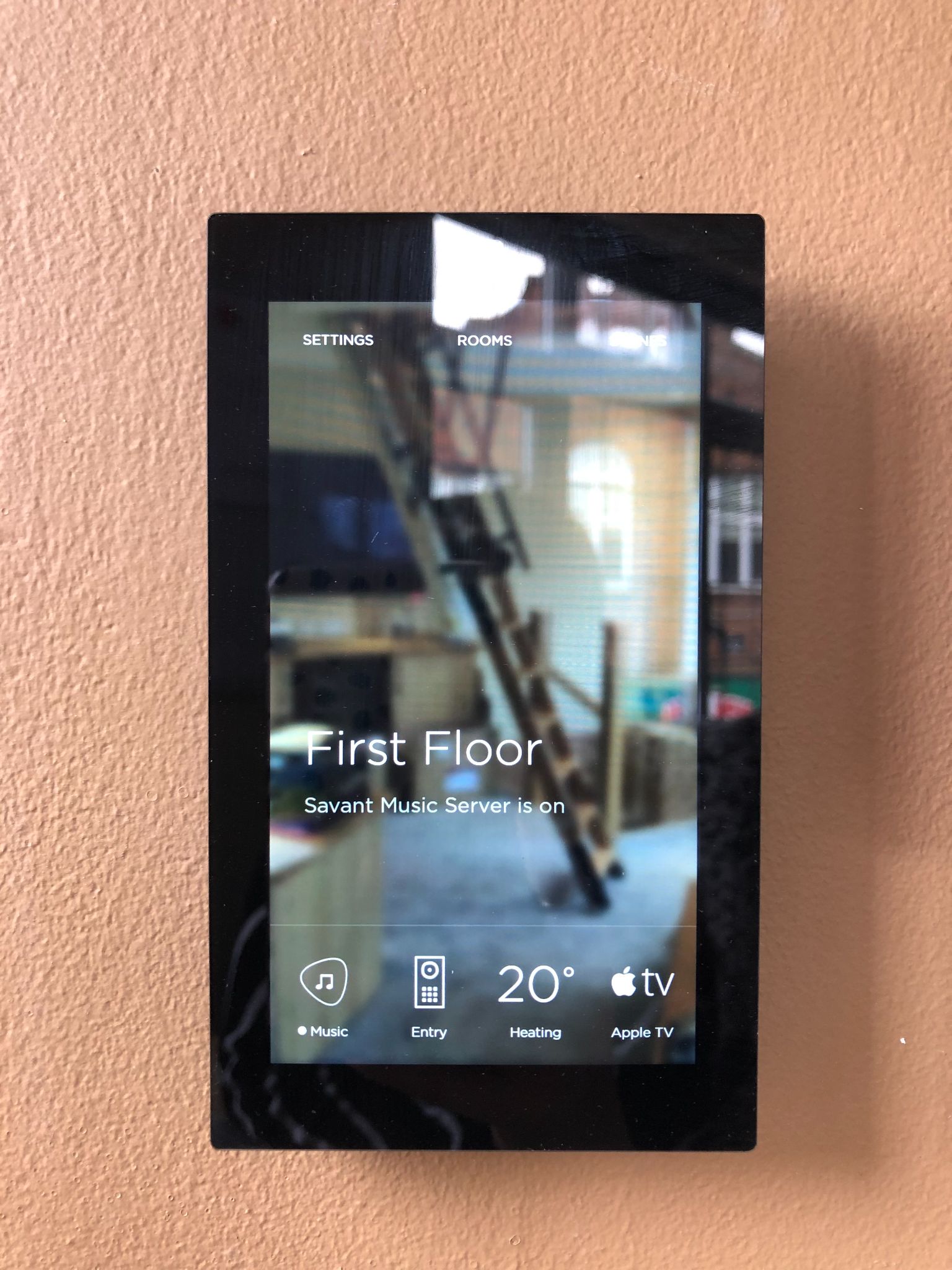 SMART HOME CONTROL PANEL EXAMPLE